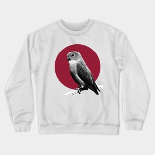 Monochrome parrot Crewneck Sweatshirt